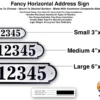 Fancy Address - Horizontal - Image 2