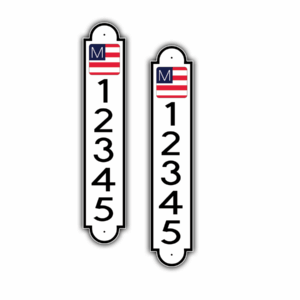 - MAFA - Vertical Fancy Address - 2 Pack